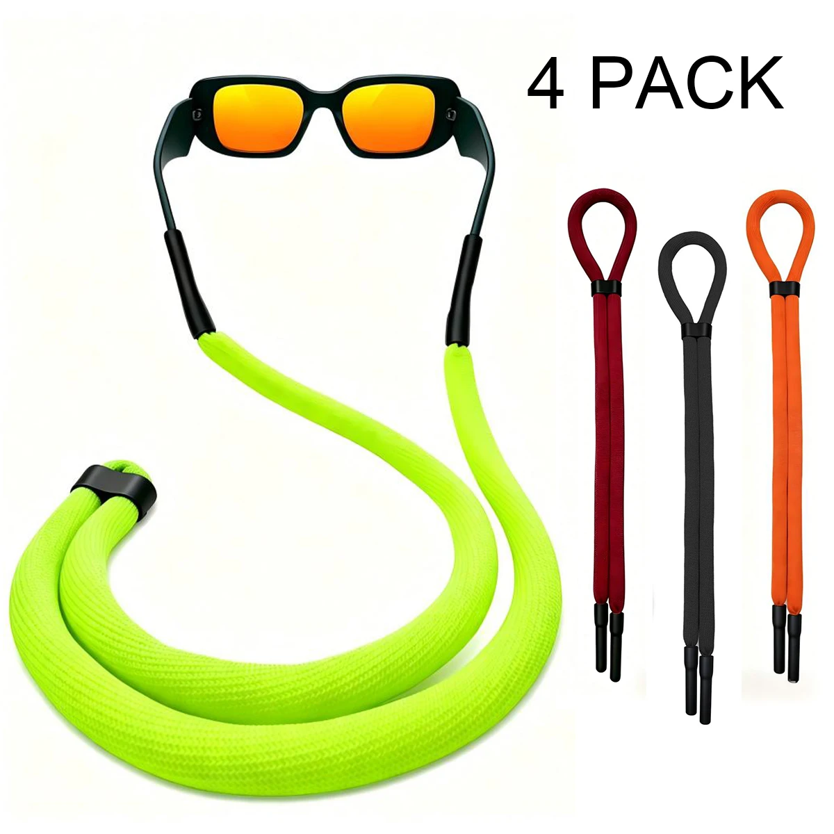 Floating Sports Glasses Strap Holder Anti Slip Glasses Cord Rope Adjustable Outdoor Water Eyeglasses Women Chain Retainer PS08