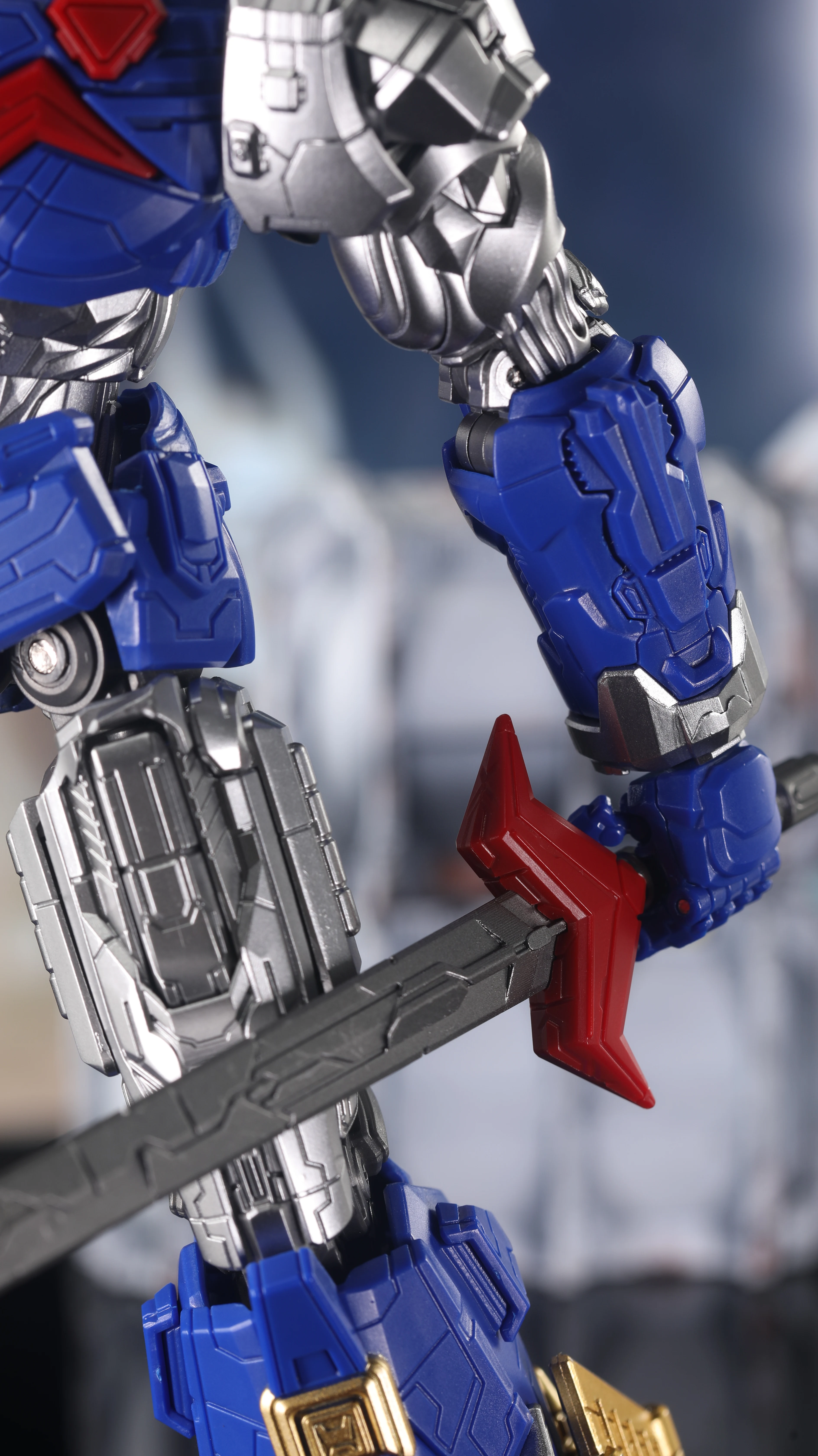 YOLOPARK AMK Serie Voltes V: Legacy Voltes V Mech Modellbausatz - Modellbausatz Actionfiguren Spielzeug – Detail 9