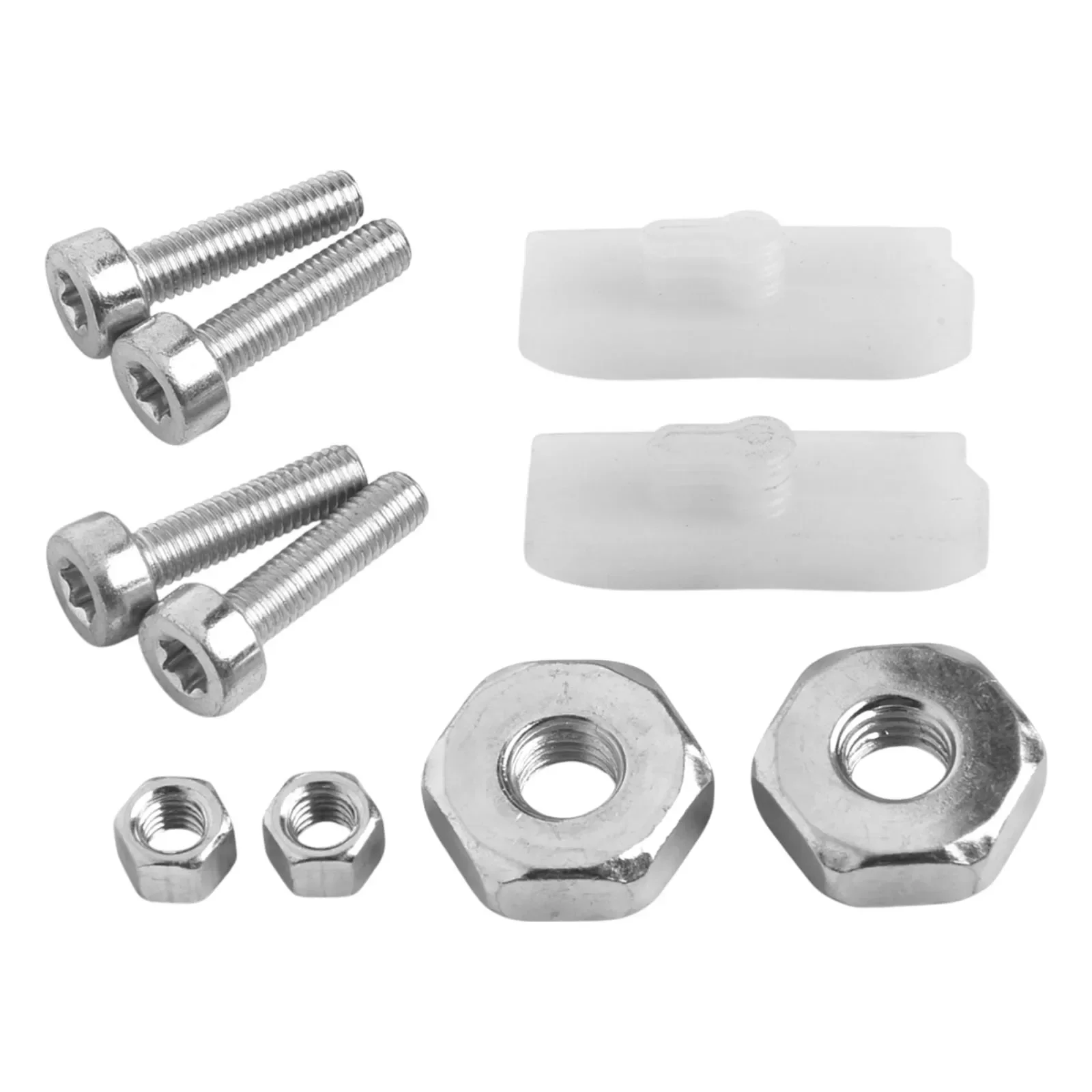 Dog Screws Mount 4x Nuts For STIHL 024 026 027 028 029 034 036 038 039 Chainsaw Bumper Spike Felling Tool Parts