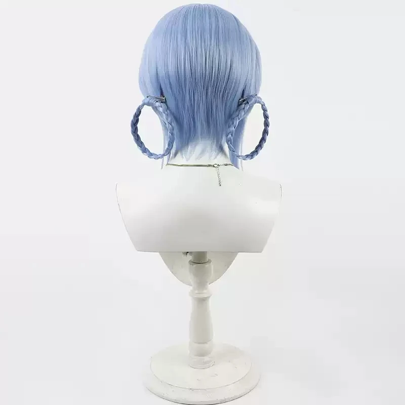 لعبة السحرية فتاة الساحرة المحاكمات تاتشيبانا شيري شعر مستعار تأثيري هالوين كرنفال الدعائم الطرف الشعر الاصطناعية ألياف مقاومة للحرارة +