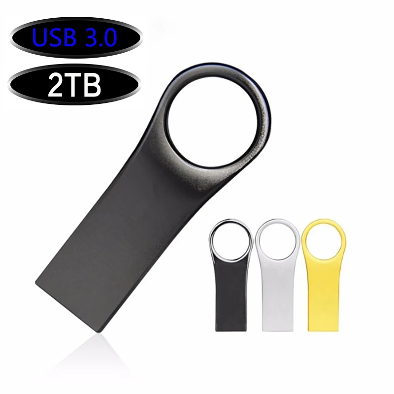 Mới Đèn LED Cổng Usb 2TB Bút Pendrive Флешка 2TB Kim Loại Ổ Đĩa U Memoria Cel Usb 3.0 Thanh quà Tặng Cho Điện Thoại/Máy Tính/Ô Tô/Truyền Hình Logo Tự Do