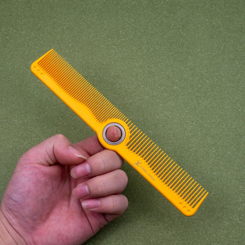 titan comb Professional Hair Comb Medium Cutting Comb Salon  Barber Styling Brush Tool white hair comb
