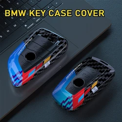 1pc 페인트 색상 스타일 자동차 키 케이스 커버 ABS 키 쉘 Fob For BMW 2 3 4 5 7 8 시리즈 X1 X2 X3 X5 X6 M2 M3 M4 M5 M8 M5 M6 M8