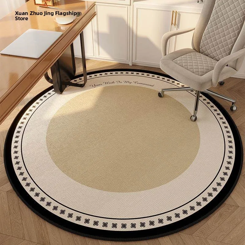 

Ретро-круглый ковер: роскошное наслаждение для гостиной, прикроватный коврик, придверный коврик в скандинавском и китайском стиле для дома и парка