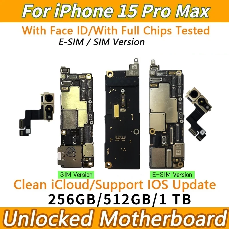 IPhone用マザーボードのロックを解除,100% テスト済み,ロジックボード