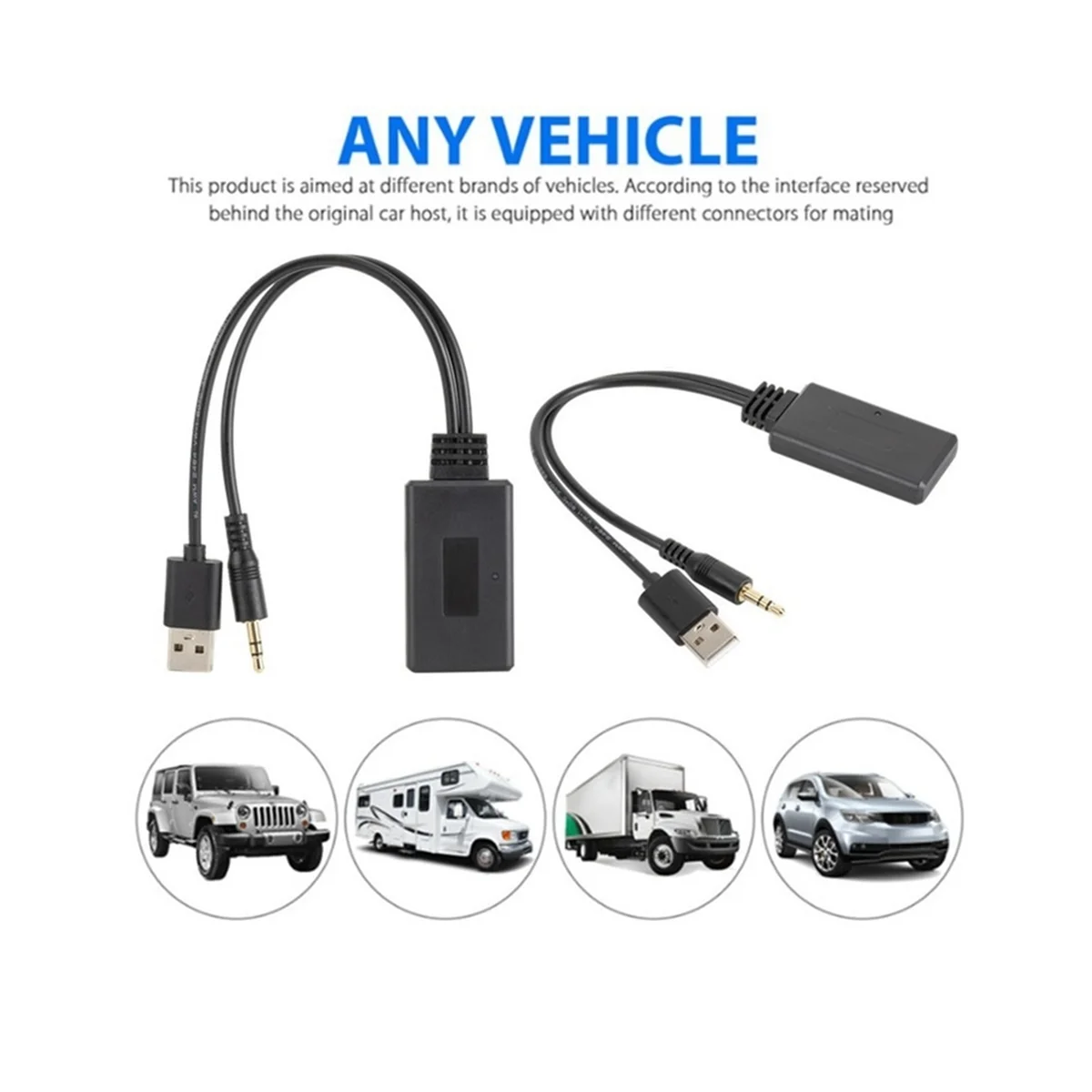 Car Wireless Bluetooth Module Music All Models Receiver Aux E92 for JieRui-BT 5908 Auxiliary Adapter