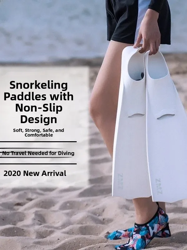 soft-snorkeling-fin-shoes-adult-free-professional-snorkeling-equipment-duck-shoes-snorkeling-fin-webbing-diving-footwear