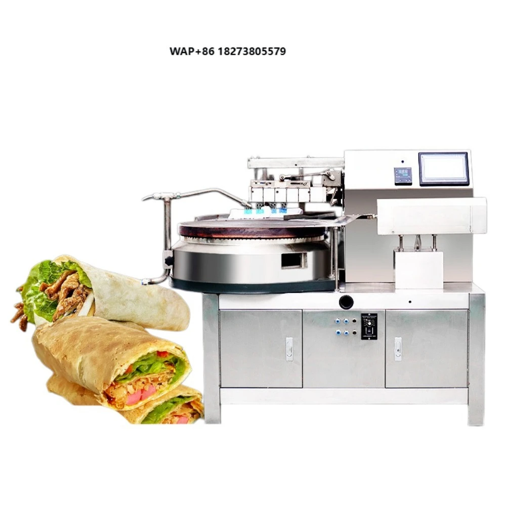 Commercial Automatic Crepe Maker Multifunctional Pancake Machine Smart Temperature Regulation Fast Production Easy Operation