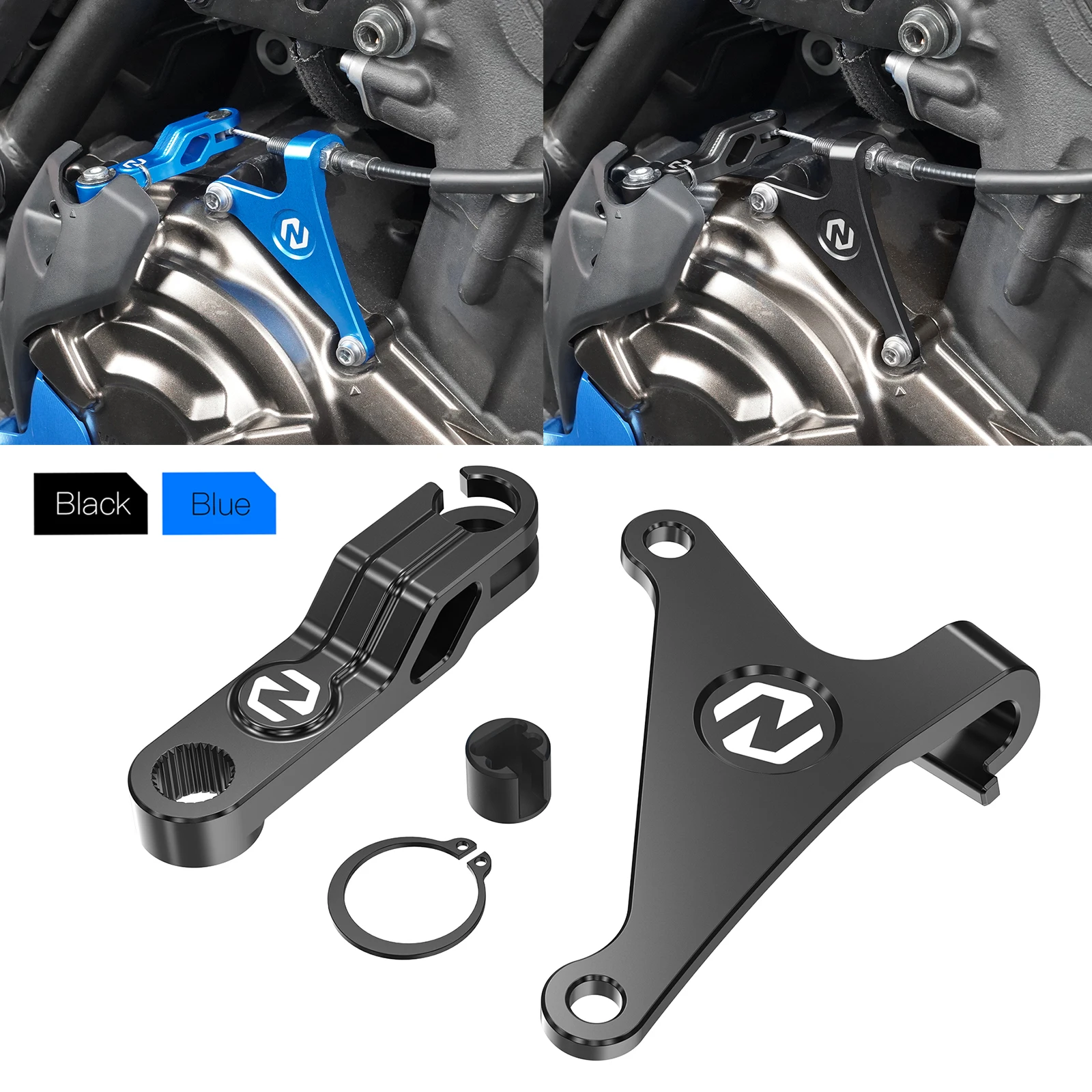 For Yamaha 2019-2024 Tenere 700 XTZ 700 Clutch Arm Extension Clutch Lever Bracket Tenere 700 World Raid 2022 MT07 2018-2022 2019