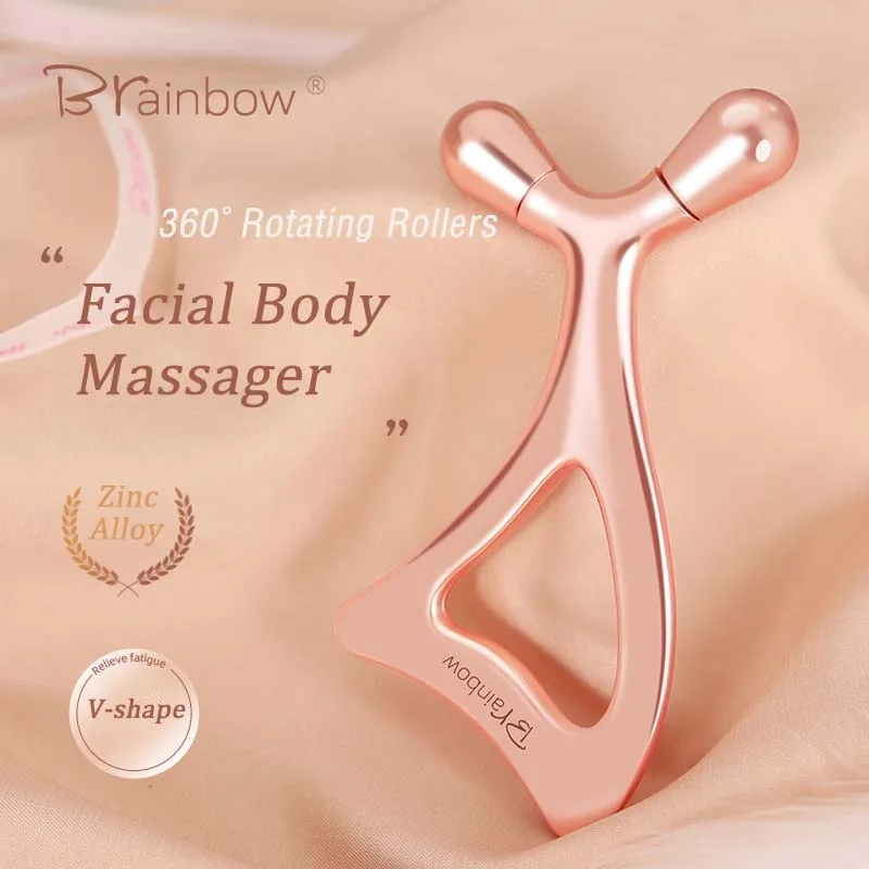 

Brainbow Gua Sha Board Massage Lifting Ice Compression Edema Relief Gift Box Set Beauty Skin Care Facial Tool Stainless Steel
