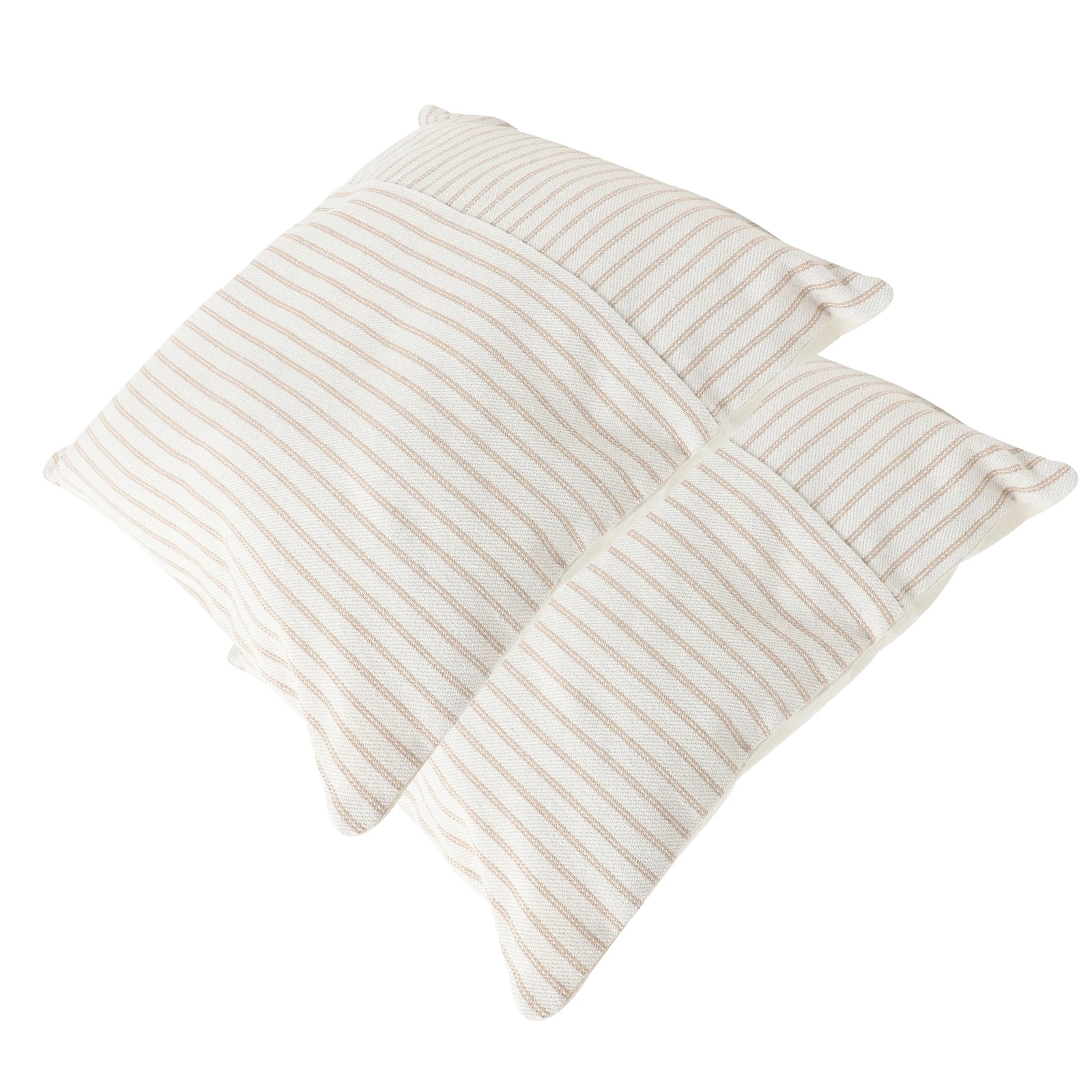 

2Pcs Square Pillow Cover Cotton Linen Decorative Throw Pillowcase Simple Design Breathable Soft Home Sofa Cushion