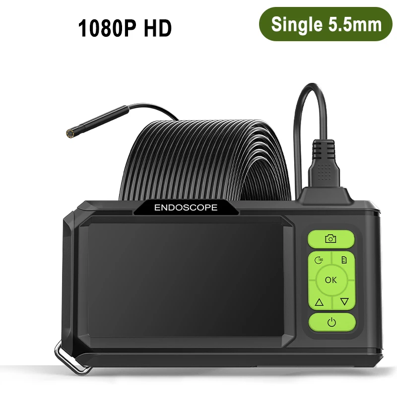4.3 ''IPS Scherm Industriële Endoscoop Autofocus Camera HD1080P Enkele Dual Triple Lens Record Video Auto Inspectie Borescope LED
