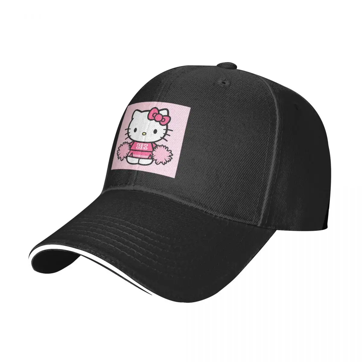 Racing Motocross Sanrio Hello Kitty Unisex Trucker Hat Caps Hat Unique Design Formal Summer Snapback Hat