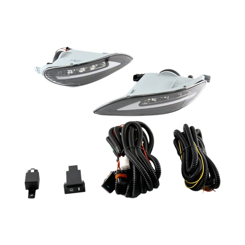 

New Arrival Fog Lights Assembly With Wiring Harness Kit And Driving Light Turn Signal For Toyota Camry 2003-2004 Corolla 2005-20