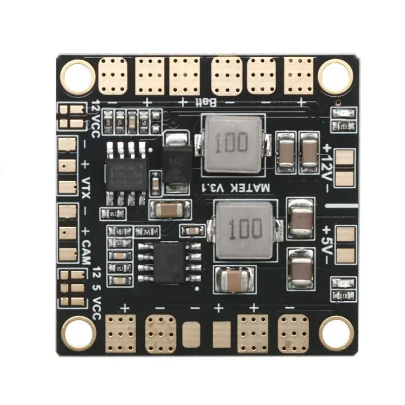Matek Mini Power Hub stroomverdeelbord PDB met BEC 5V en 12V voor FPV QAV250 ZMR250