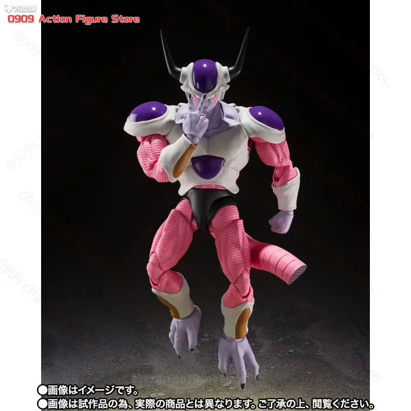 

In stock Original SHF Dragon beads Series Frieza Second Form Action Figure Gift Collection