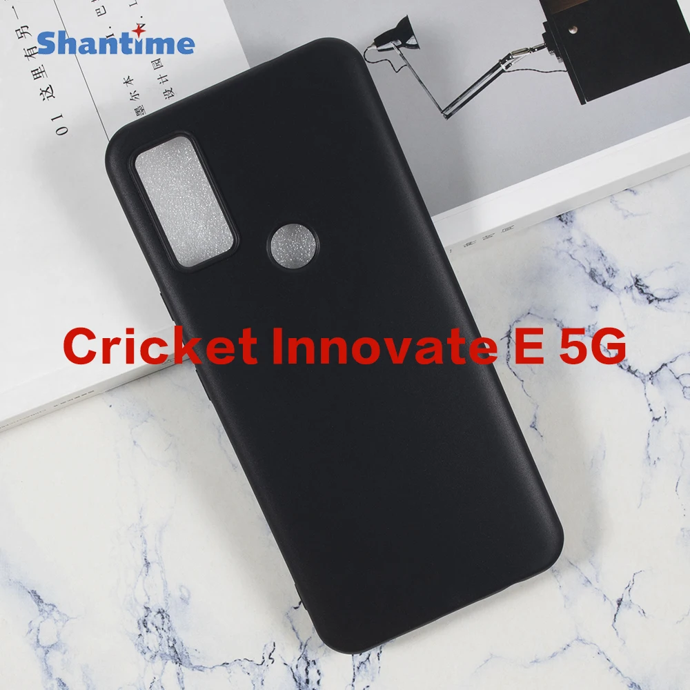 Case for Cricket Innovate E 5G TPU Shockproof Rubber Cover Protective Bumper Flexible Shell for Cricket Innovate E 5G