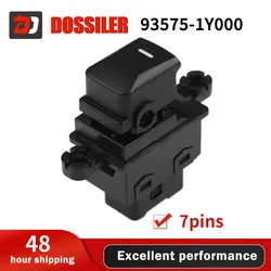 93575-1Y000 Dossiler For Kia Picanto Morning 2011 2012 2013 2014 2015 2016  Electric Power Window Control Switch Single Button