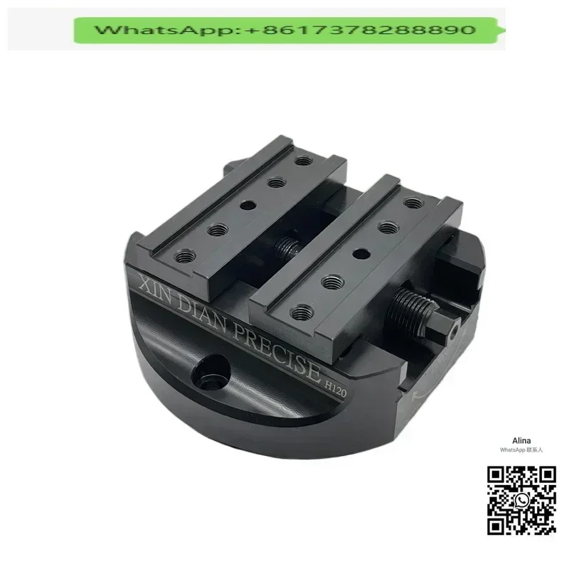 

CNC Self-centering Vise Five-axis Precision Fixture Can Be Installed With Special-shaped Soft Jaw Mechanical Parts Processing