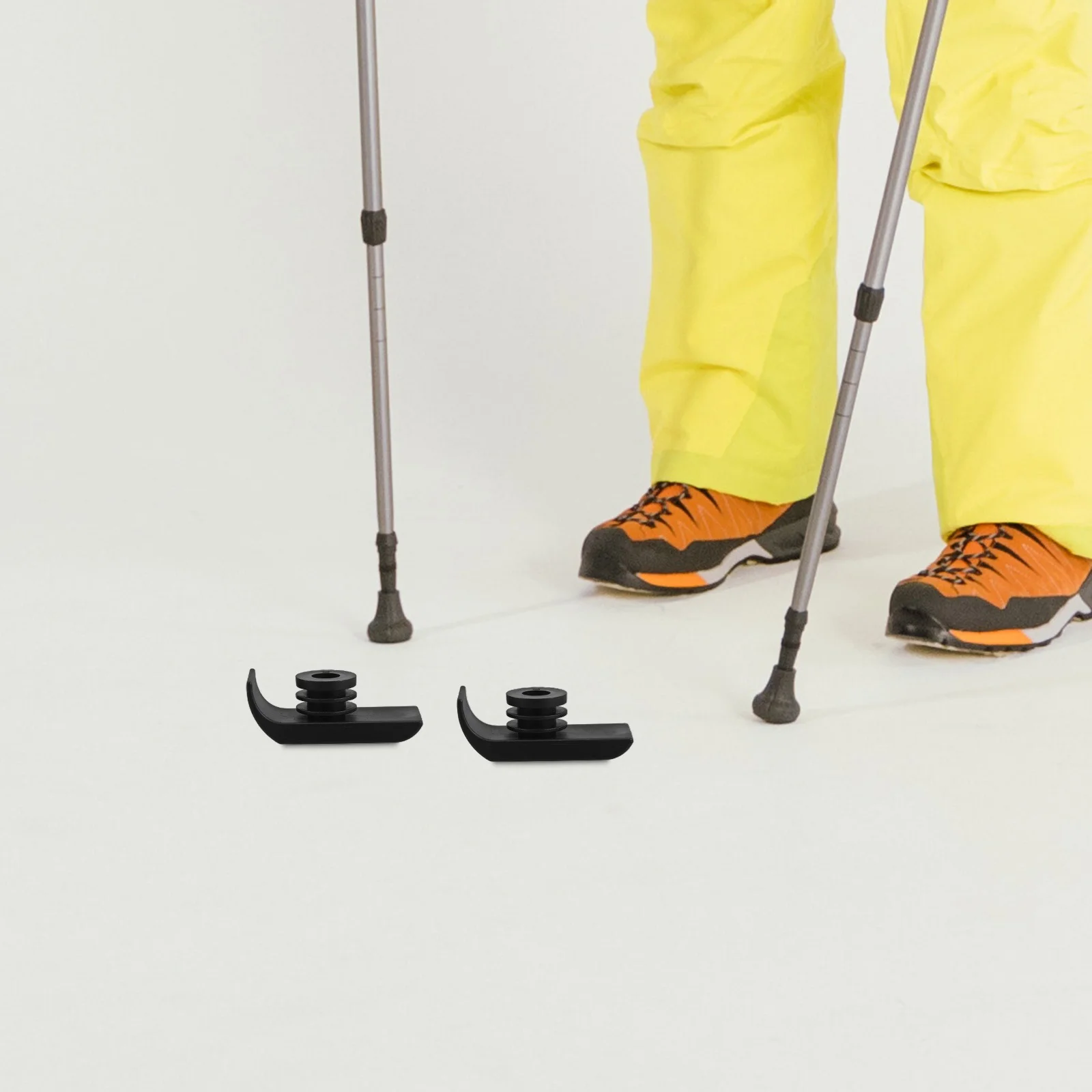 2 stuks Walker Ski Glides Antislip Voetbeschermers voor Walkers Quick Fit Lichtgewicht Ontwerp Ideaal voor binnen en trottoir