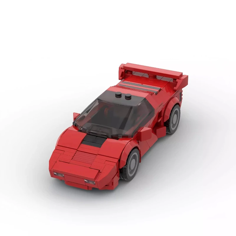 

Creativity City Champion Racing Building Blocks MOC Kids Assembly Toys W8 Super Sports Car Model Boy's Birthday Gift Ornament