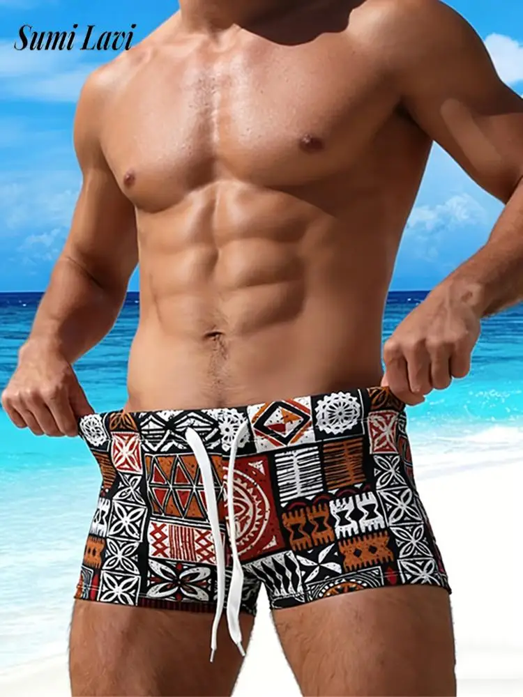 

Мужские летние повседневные шорты 2026 для отдыха на пляже, модные шорты с графическим принтом, дышащие шорты для сна