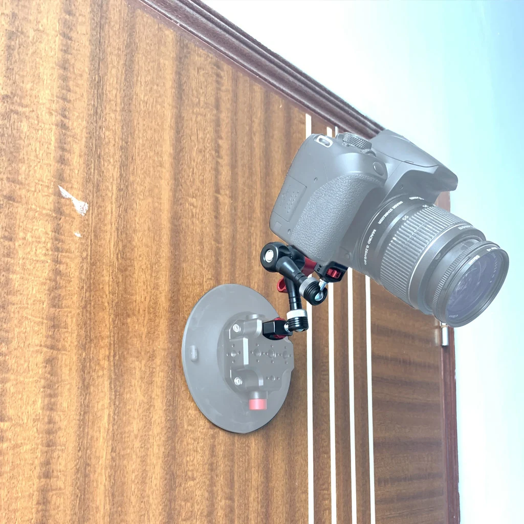 Handpumpe Vakuum Saugnapf 1/4 "3/8" arri Ortung Loch Kamera Stabilisator Halterung für gopro insta360 Auto Lampe Stand halterung – Detail 24