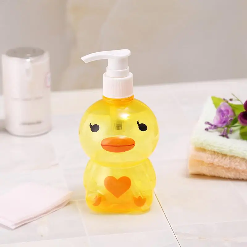 250ml /500ml Travel Portable Bottle Lotion Press-Type Bottle Cartoon Animal Shaped Cosmetic Dispensing Bottle Shower Gel Bottle