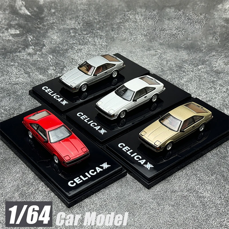 

Литой под давлением масштаб 1:64 Celica XX 2800GT A60, имитация сплава, модель автомобиля, статический дисплей, Коллекционная игрушка, подарок, сувенирное украшение