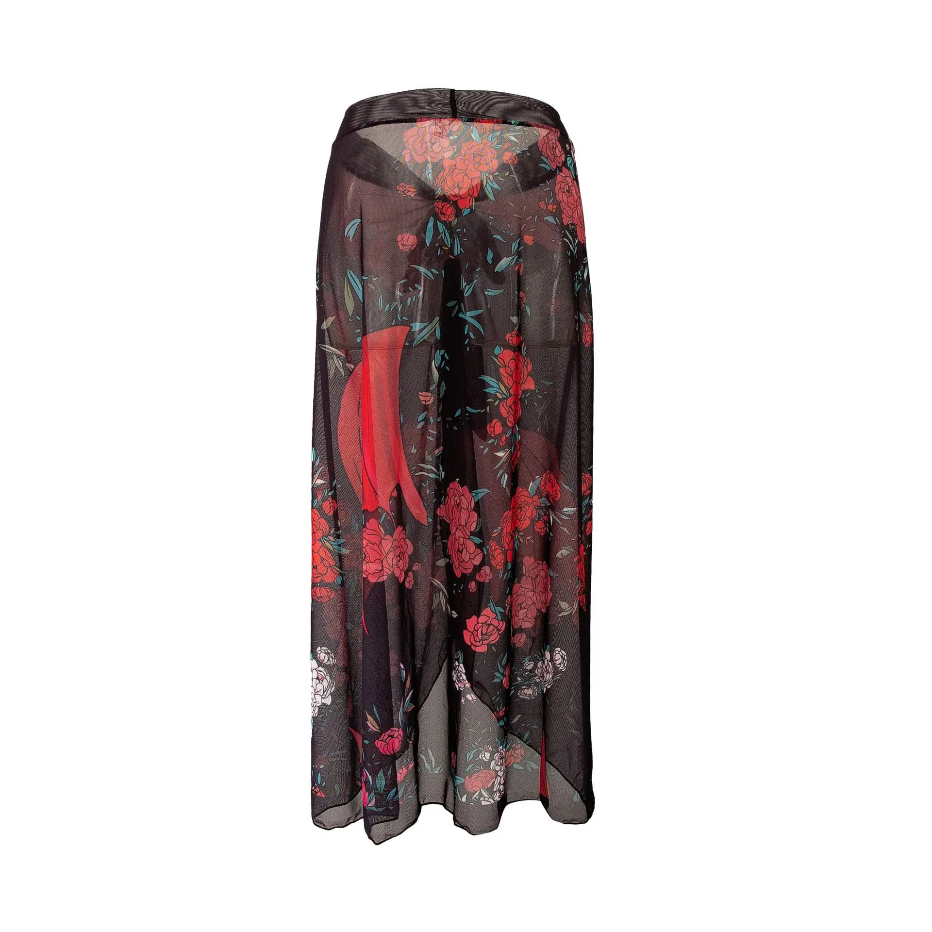 Vestido de biquíni de malha com cordão estilo russo, roupa de banho, roupa de praia, saia envoltória, vestido de praia, cobertura para roupa de banho