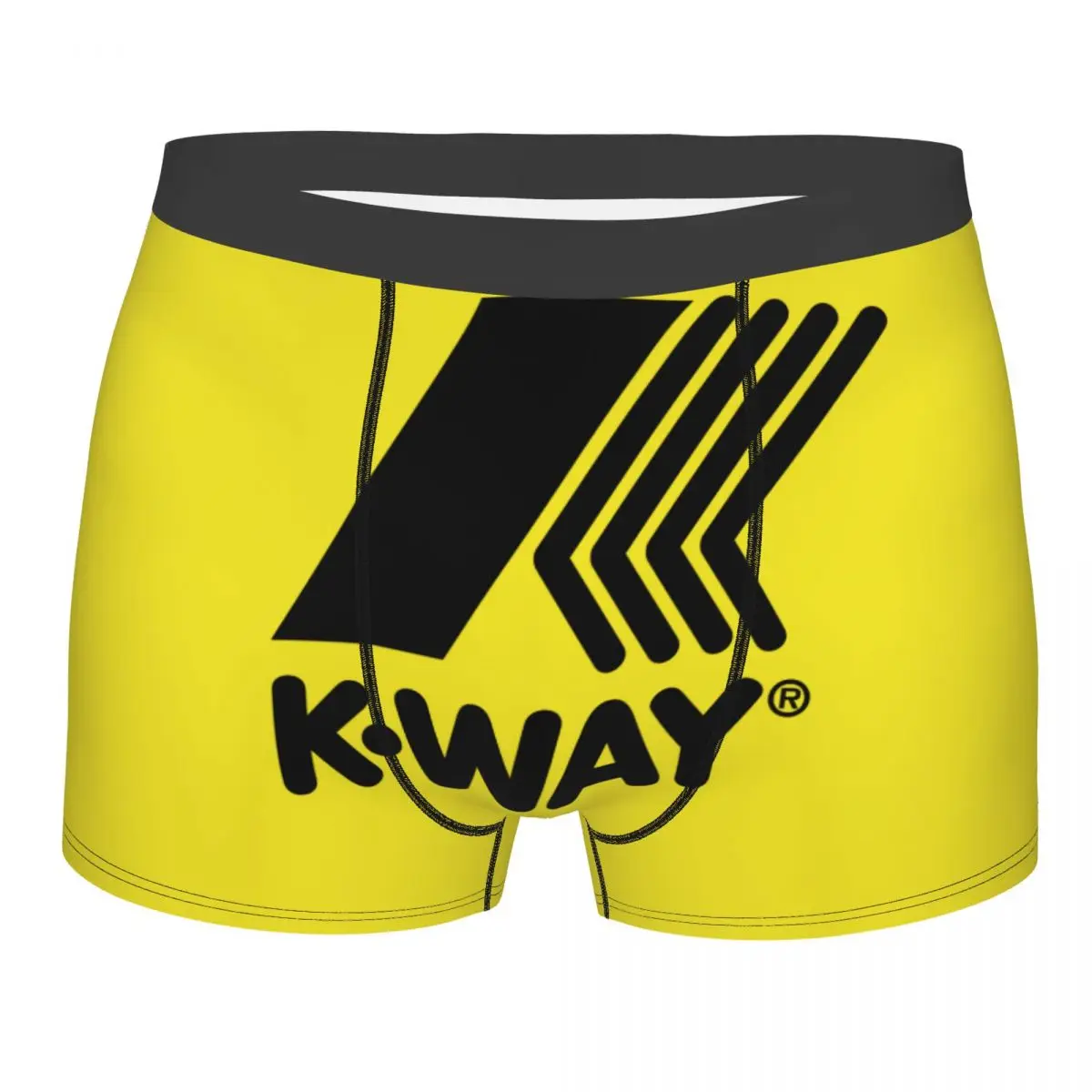 

K-Ways Underwear Men Printed Customized Boxer Briefs Shorts Panties Soft Underpants