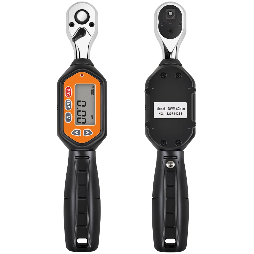 

Electronic digital torque wrench scaffold sleeve auto repair ratchet opening movable head fastener, torque