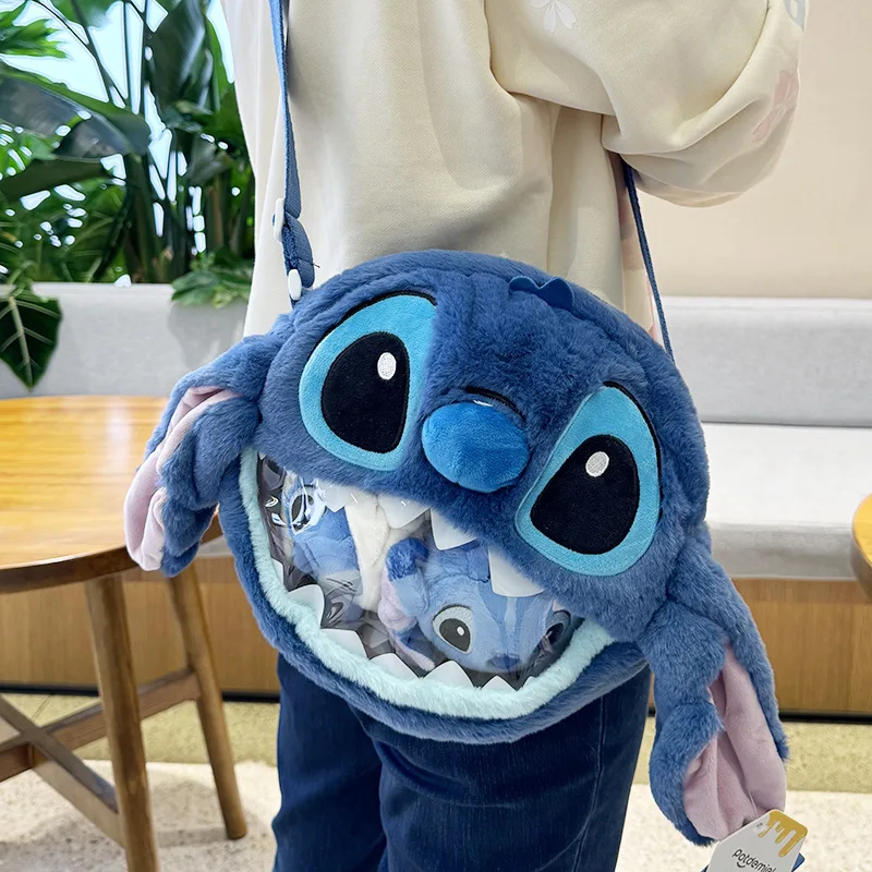 

Новая мода милая Disney новая милая женская сумка Kawaii Stitch универсальная повседневная дорожная сумка