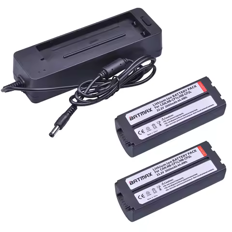 Batmax NB-CP2L NB-CP2LH Battery NB-CP1L and Charger for Canon SELPHY CP1500 CP1300 CP1200 CP910 CP900 CP800 CP790 CP780 CG-CP200