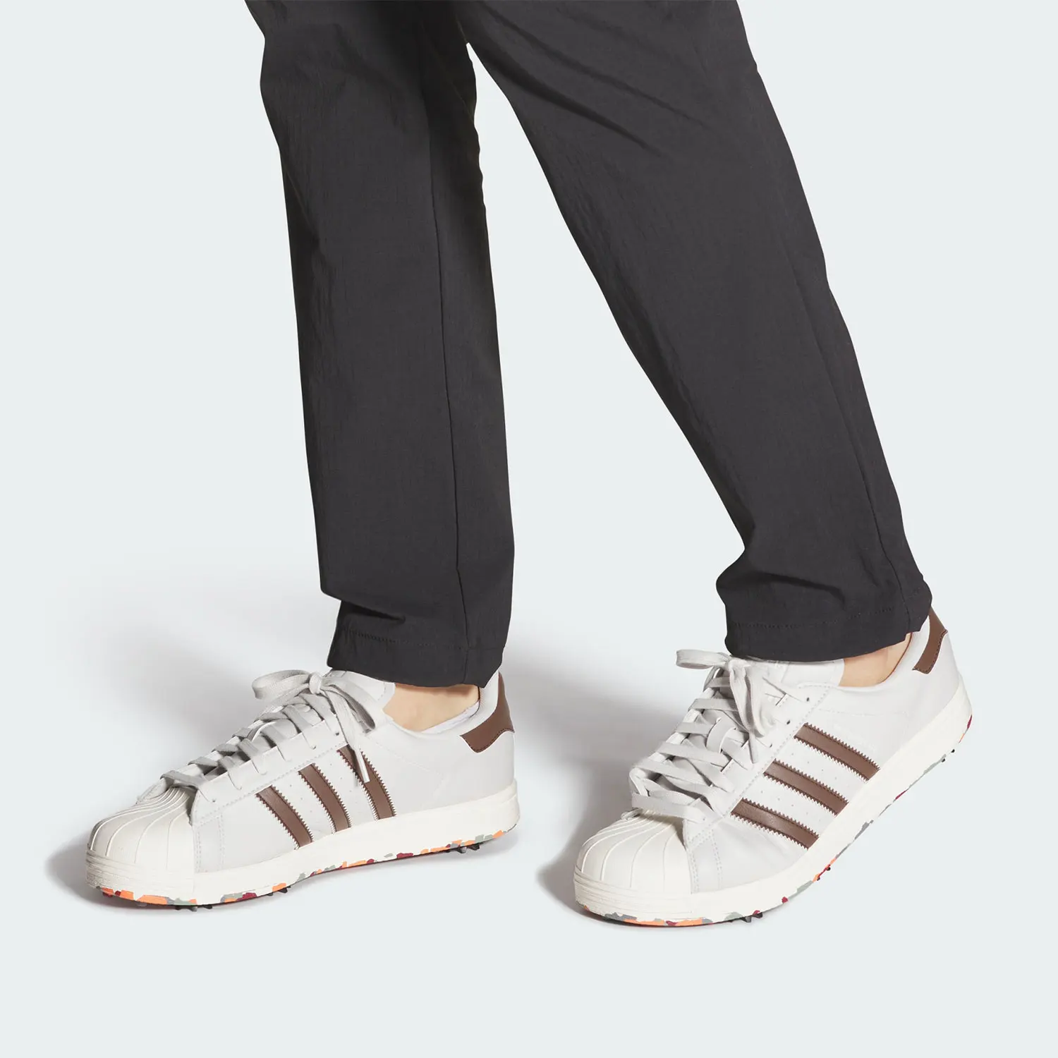 Adidas genuine SUPERSTAR GOLF men's sport golf shoes ID9298