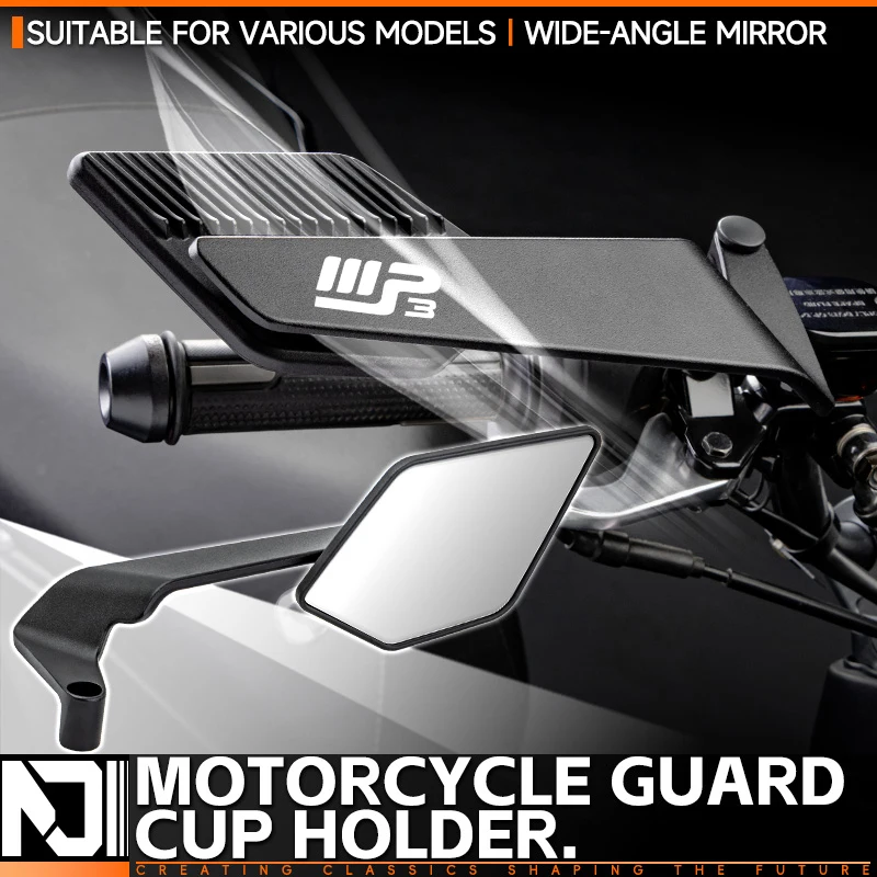 Rotation Adjustable Motorcycle Side Rearview Mirrors For Piag gio MP3 Scooter MP3300 MP3500 HPE Sport Accessories 2