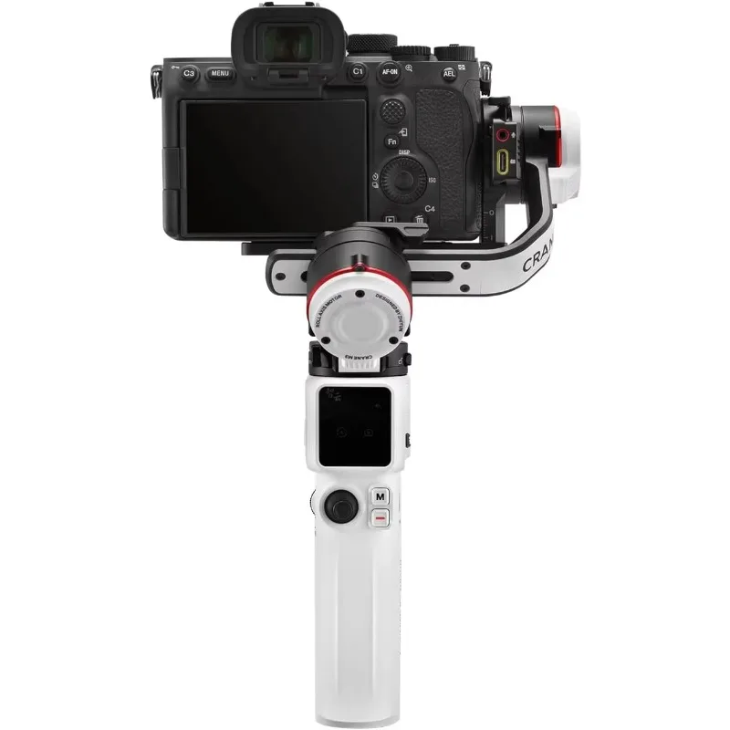 Stabilizer 3-Axis Genggam Zhiyun Crane M3 Pro BARU, Gimbal Stabilizer untuk Kamera Mirrorless, Gopro, Smartphone