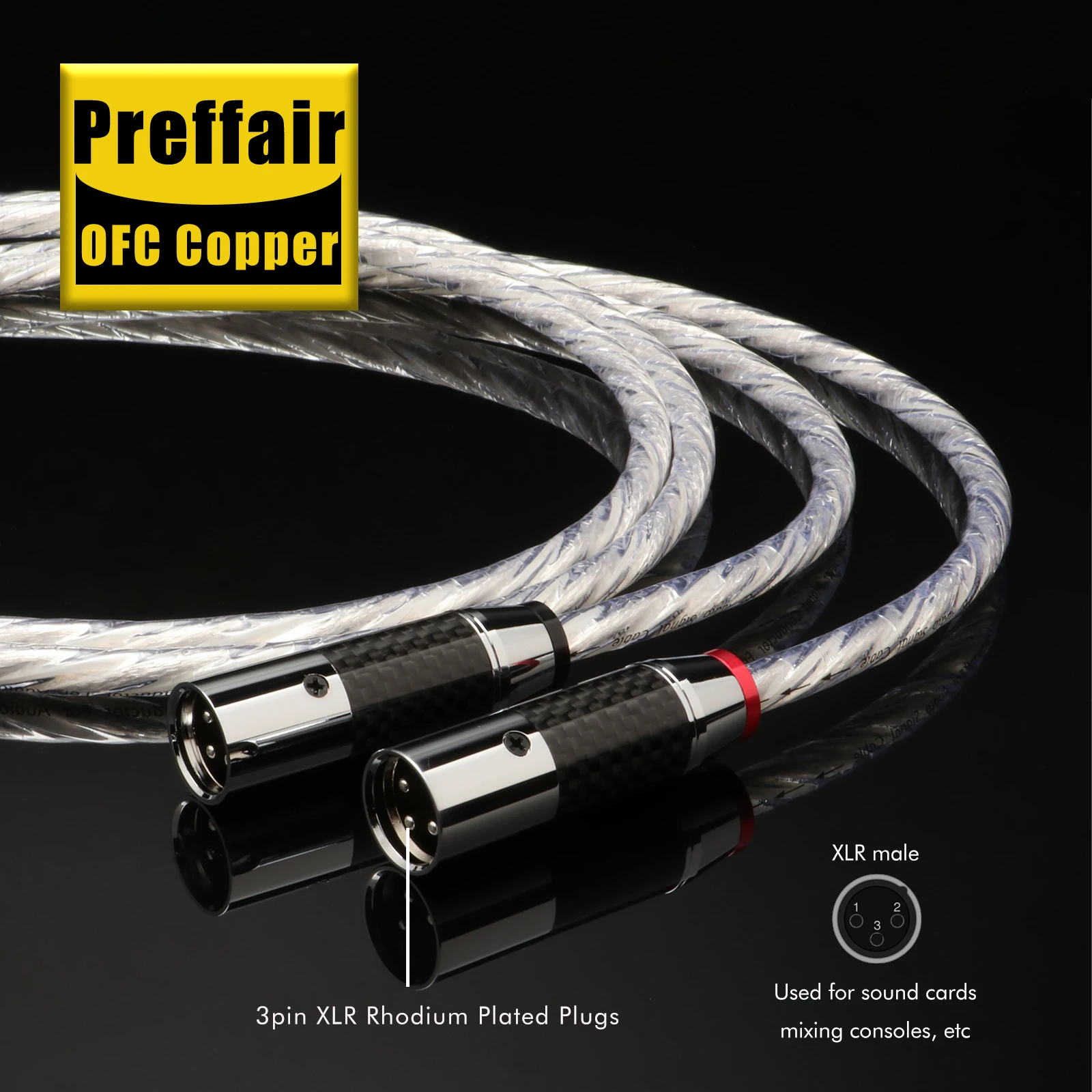 Preffair X413 6.35mm TRS - 2XL - Xlr To 6.35Mm Balanced Audio Cable Patch incelemesi ve fiyatı