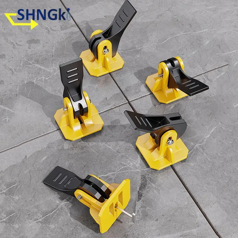 10Pcs Floor Tile Leveling System Clips Leveler Adjuster for the Tile Laying Fixing Flat Wall Ceramic Porcelain Construction Tool