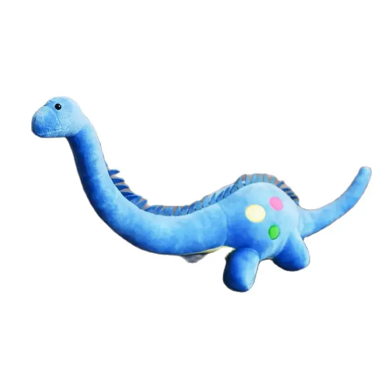 80-110cm Cartoon Long Neck Dinosaur Plush Toys Stuffed Chameleon Soft Toys Children Pillow Dolls Boyfriend Birthday Gift