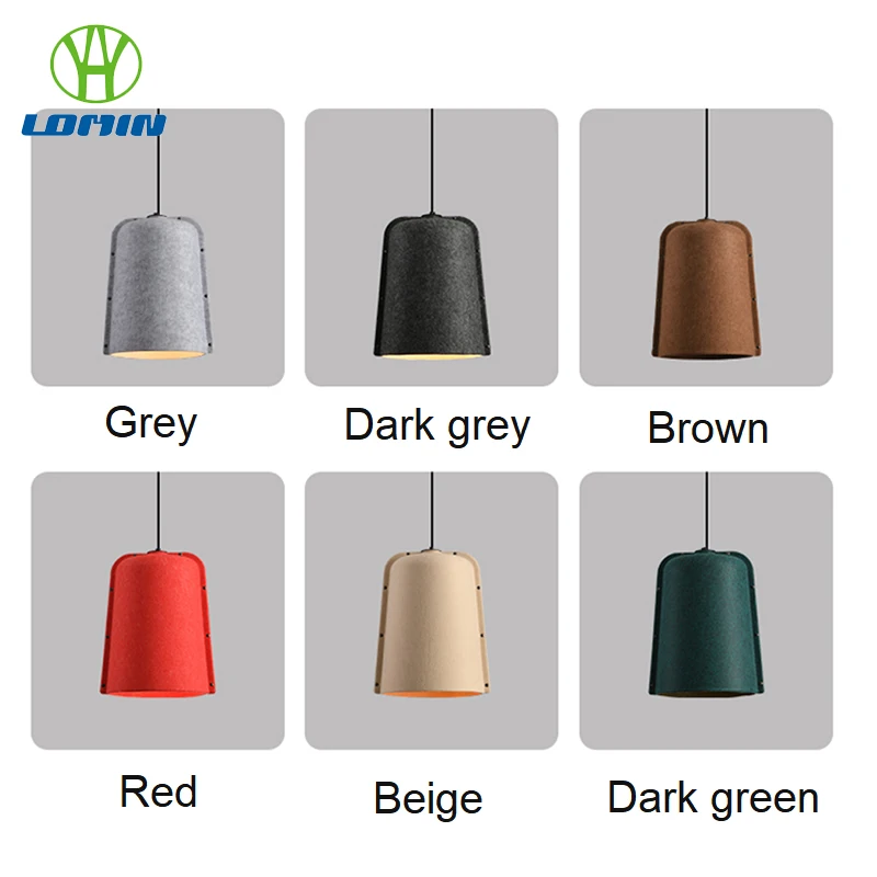 

Lomin Felt Pendant Light Water Bag Acoustic Sound Absorption Noise Reduction Chandelier for Corridors, Meeting Rooms, Restaurant