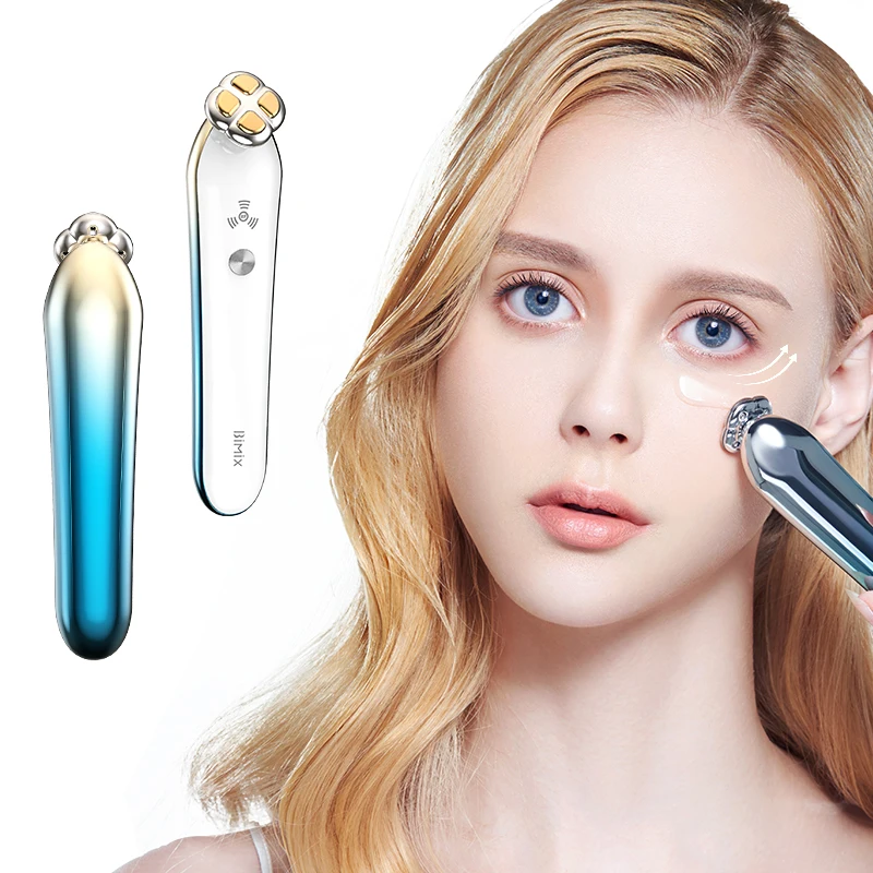 2024 eye lifting anti wrinkle remover instrument facial care massage wand home use  rf ems eye face massager beauty device