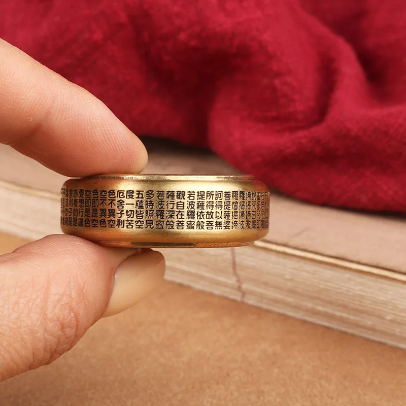 Spinner à main en cuivre EDC, pointe supérieure, Gyroscope en métal, jouet anti-Stress, jouets anti-Stress, leurre anti-Stress