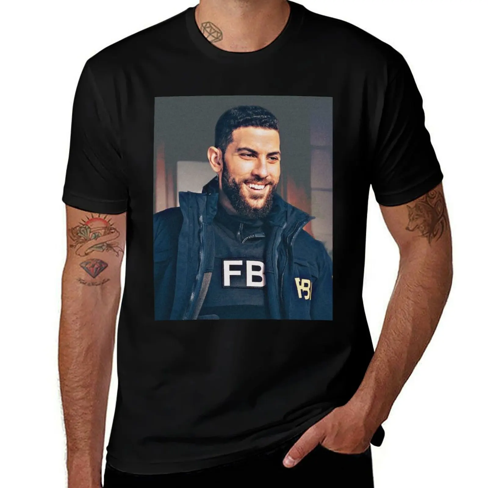 FBI Tv Series T-Shirt Trendy Casual Short Sleeve Shirt