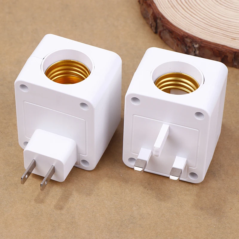 Home Wall Plug-in Infrared Human Body Sensor Lamp Holder E27 Screw Port LED Light Socket Holder Adapter Converter For Bulb Lamp