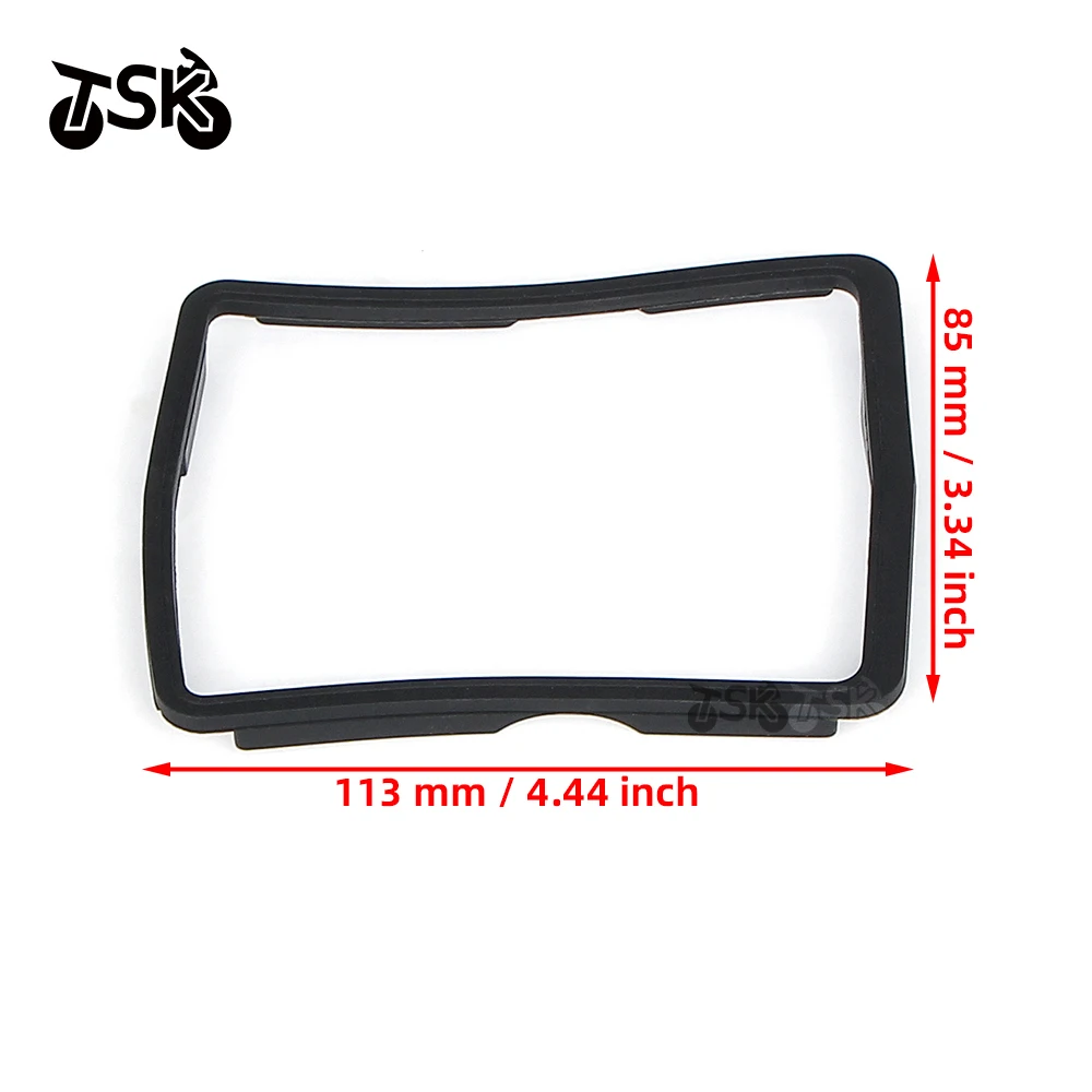 Rubber Headlight bracket Gasket For BMW S1000RR 2009-2018 Motorcycle Ventilation Pipe Gasket Intake Pipe Rubber Sealing Gasket