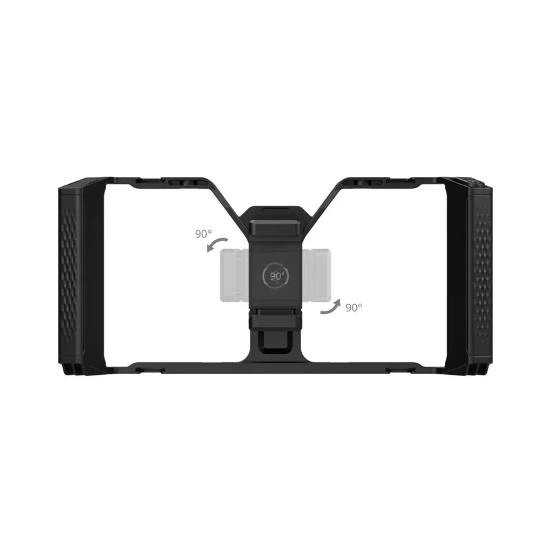 SmallRig IG-02 قفص عالمي مزدوج المحمول مع تحكم لاسلكي لهاتف iPhone Android 5.0+ (API 21+)/iOS 11.0+ الهواتف الذكية -5356