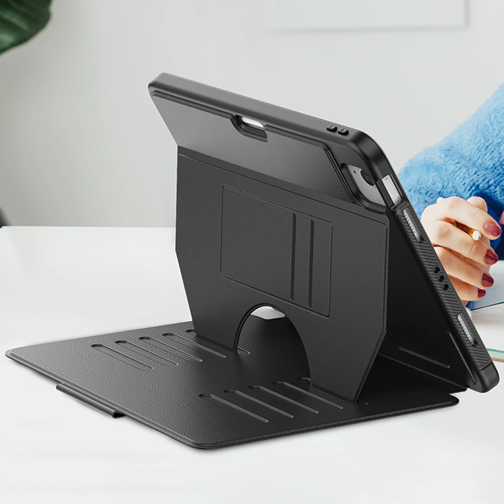 

Tablet Case For iPad Pro 11 M2 2022 Business Case with Pencil Holder PU Leather For iPad Pro 11 3th Gen. 2021 Smart Cover Air 5