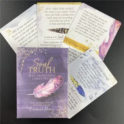 Soul Truth Self-Awareness Card Deck Daily Questions That Will Transform Your Life Tarot Oracle Cards With PDF Guidebook