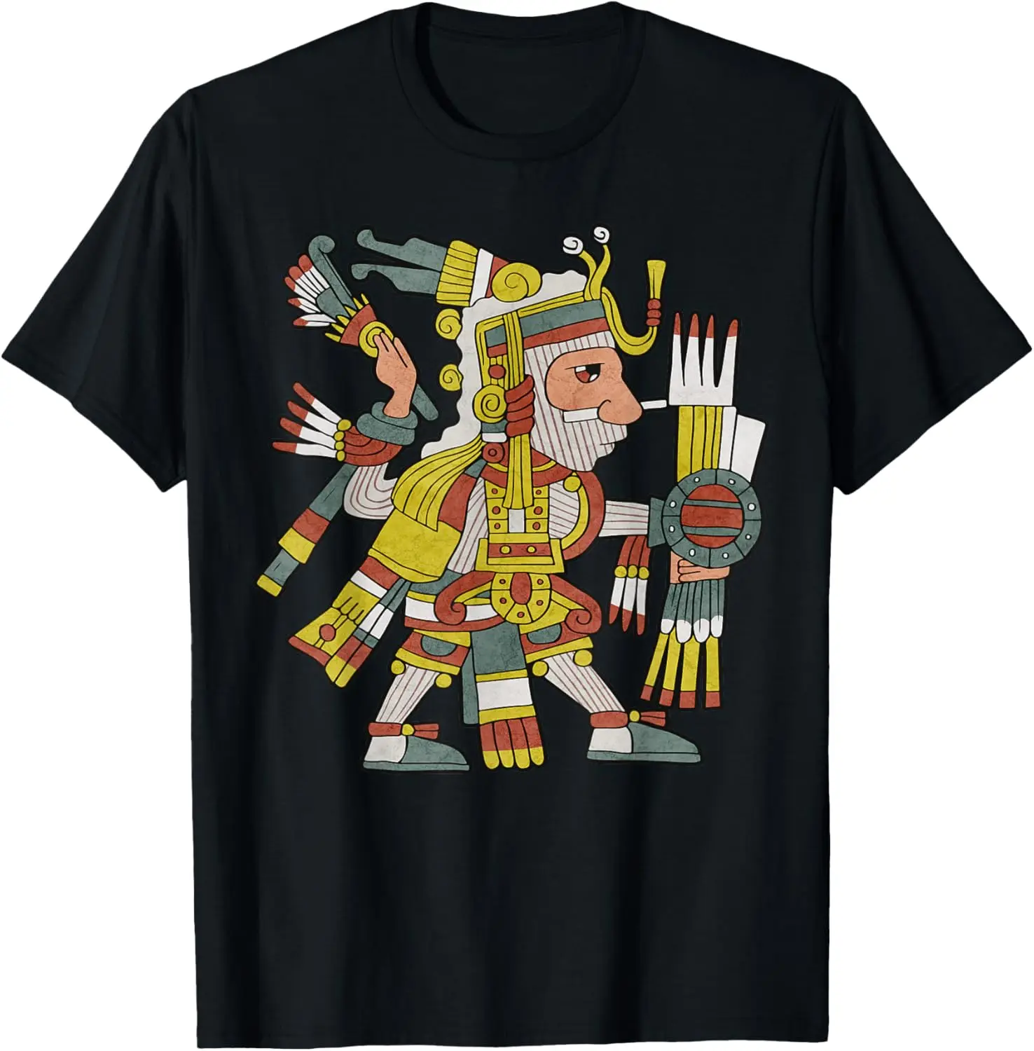 

Mixcoatl Aztec God Cloud Serpent Mayan Inca Toltec T-Shirt